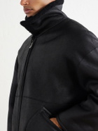 Auralee - Reversible Shearling Jacket - Black