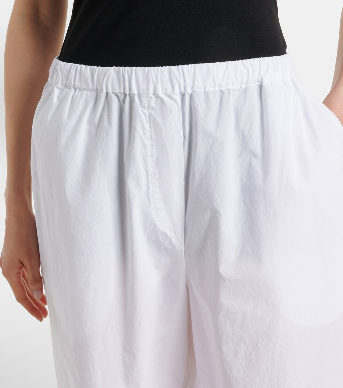 Velvet Tomoko cotton poplin shorts