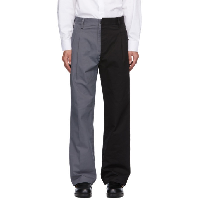 Photo: Xander Zhou Grey and Black P29-1 Trousers