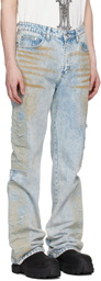 Who Decides War Blue Mechanic Signature Jeans