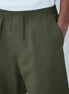 Prada Elastic Waist Cotton Shorts