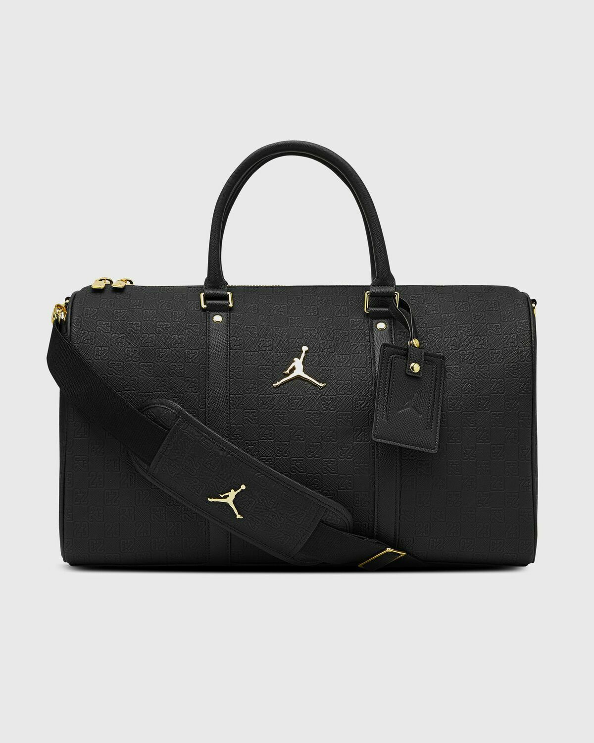 バッグ JORDAN BRAND Jam Monogram Duffle Bag Jordan JAM MONOGRAM DUFFLE BAG Black Mens Duffle Bags & Weekender