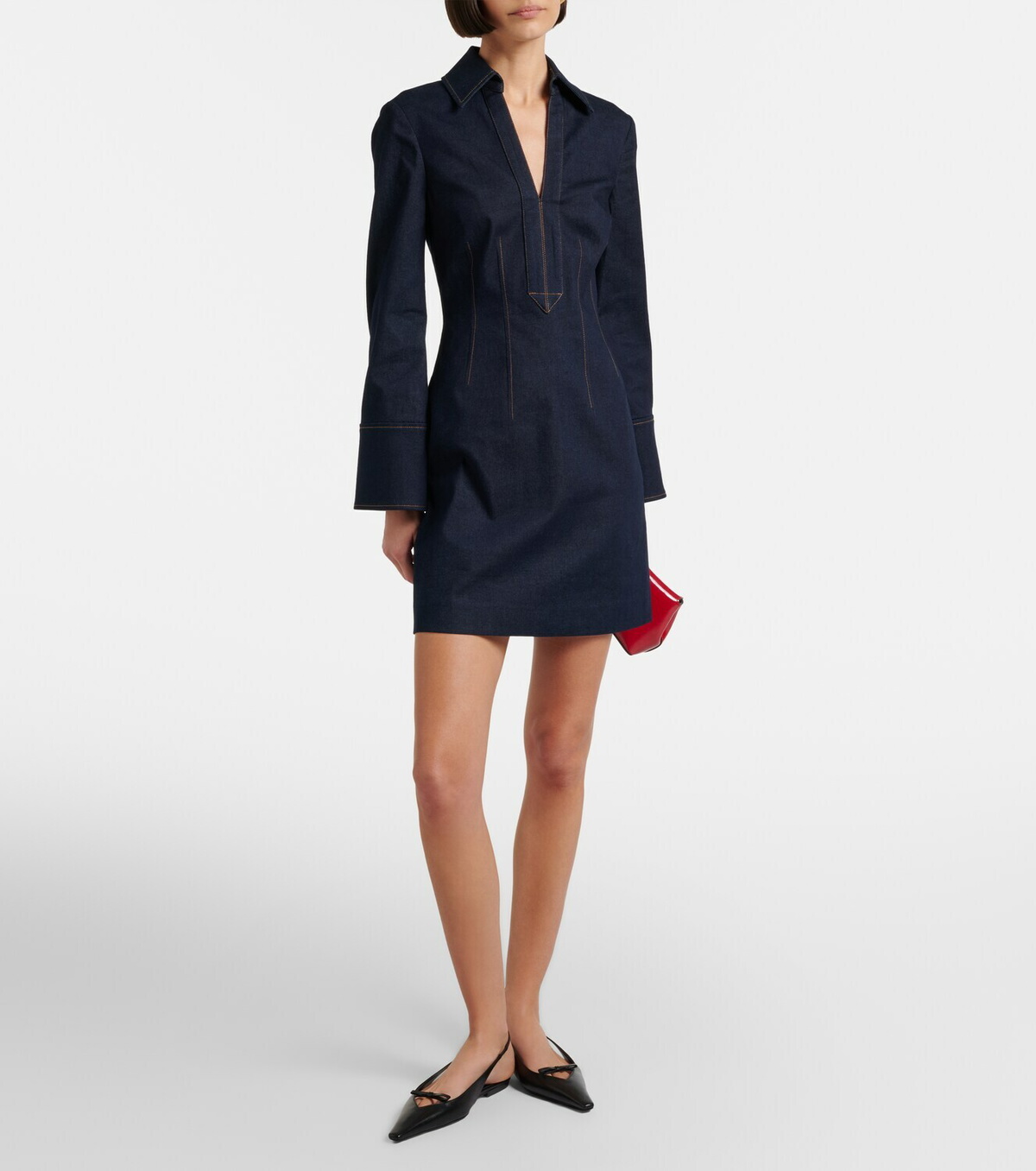 Veronica Beard Raymond denim minidress