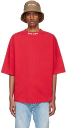 Palm Angels Red Cotton T-Shirt