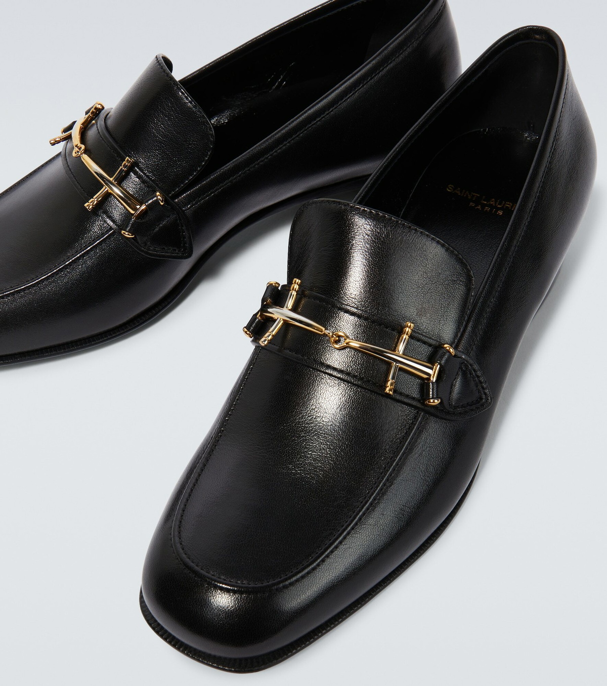 Saint Laurent - Solferino leather loafers Saint Laurent