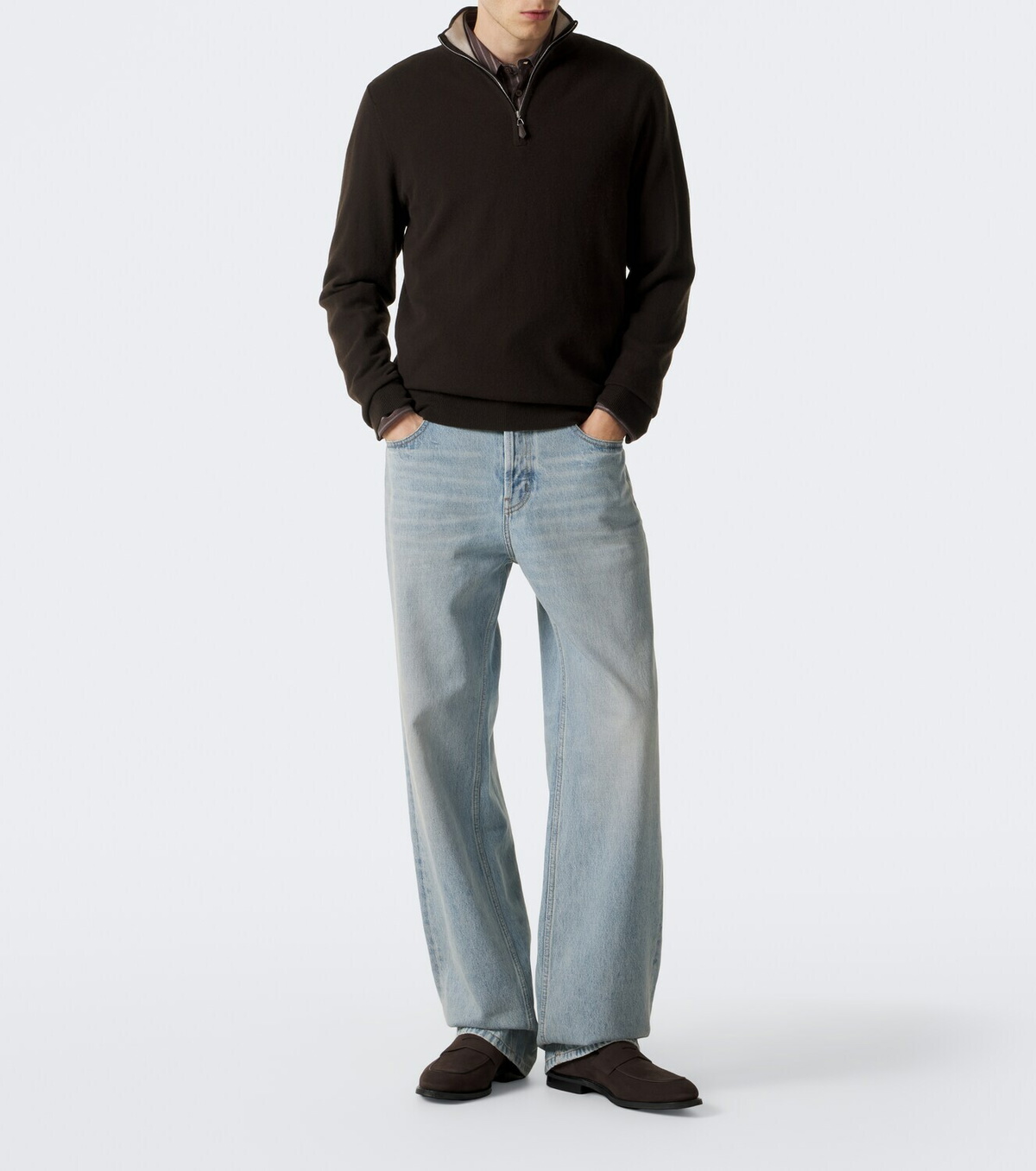 Arch4 Mr Fenchurch cashmere half-zip sweater