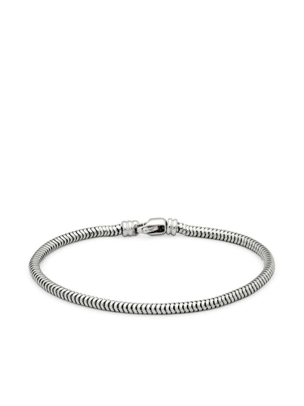 TOMWOOD ブレスレット Venetian Bracelet Single Tom Wood Venetian Single M Bracelet In Silver | ModeSens