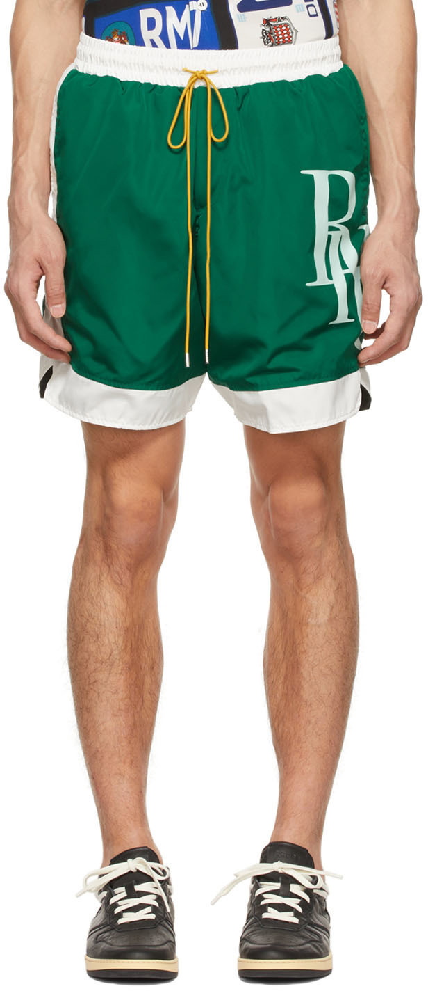 Rhude store shorts green