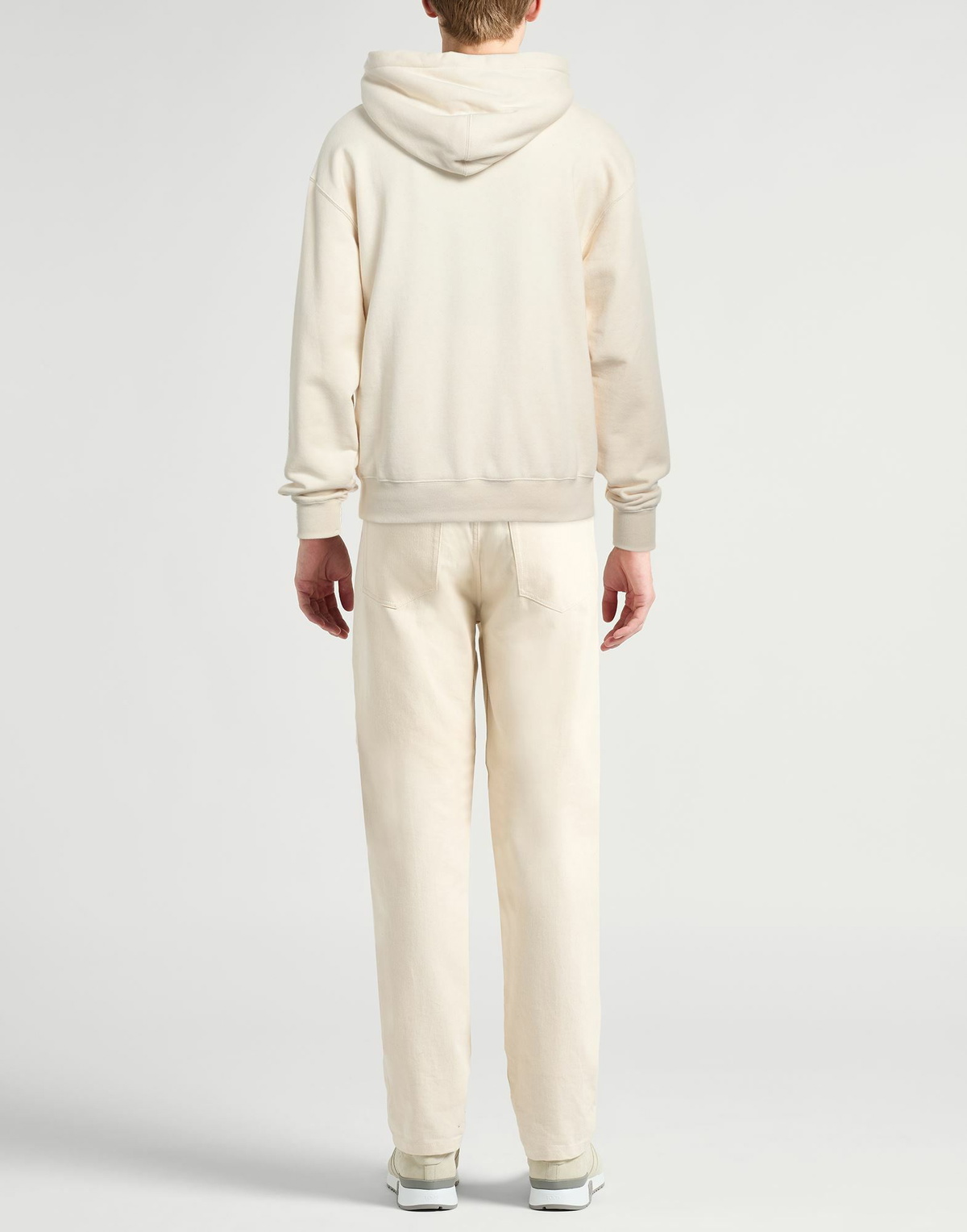 Jil Sander Mens Sweatshirt Ivory
