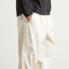 Goldwin Men's Twill Easy Trousers in Ivory