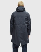 C.P. Company Outerwear Long Jacket In Micro Kei Black Parkas