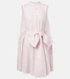 Erdem Bow-detail minidress