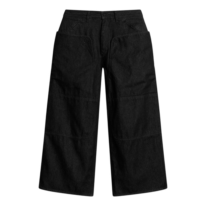 Photo: Y-3 Women's Denim Large Pocket Pant in Black