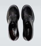 Prada Brushed leather Derby shoes