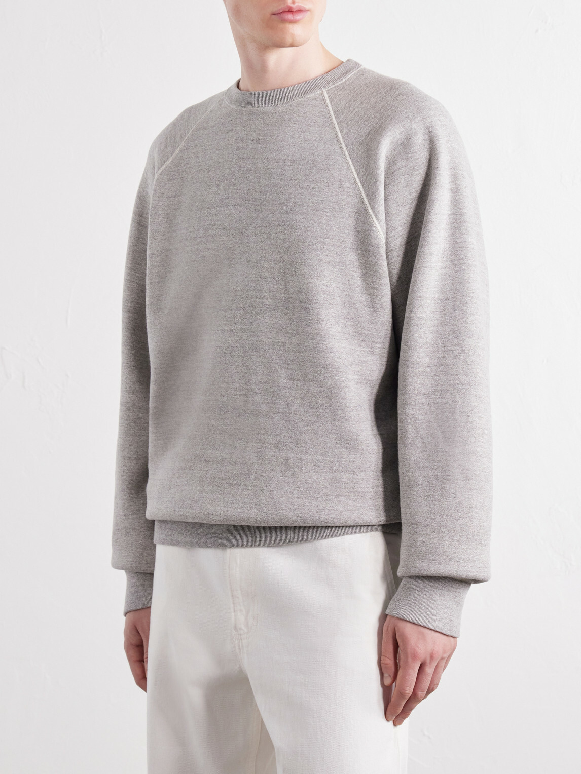 OrSlow - French Terry-Cotton Sweatshirt - Gray