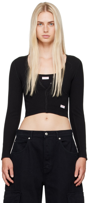 Photo: Alexander Wang Black Seamless Cardigan