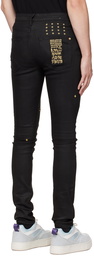 Ksubi Black Van Winkle Wax Jeans