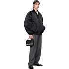 Balenciaga Grey Baggy Tailored Trousers