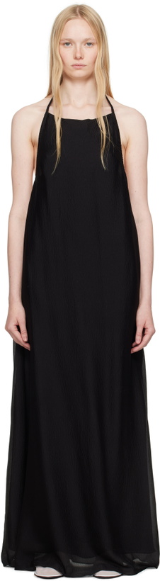 Photo: Ruohan Black Lena Maxi Dress