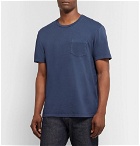 Freemans Sporting Club - Cotton-Jersey T-Shirt - Storm blue