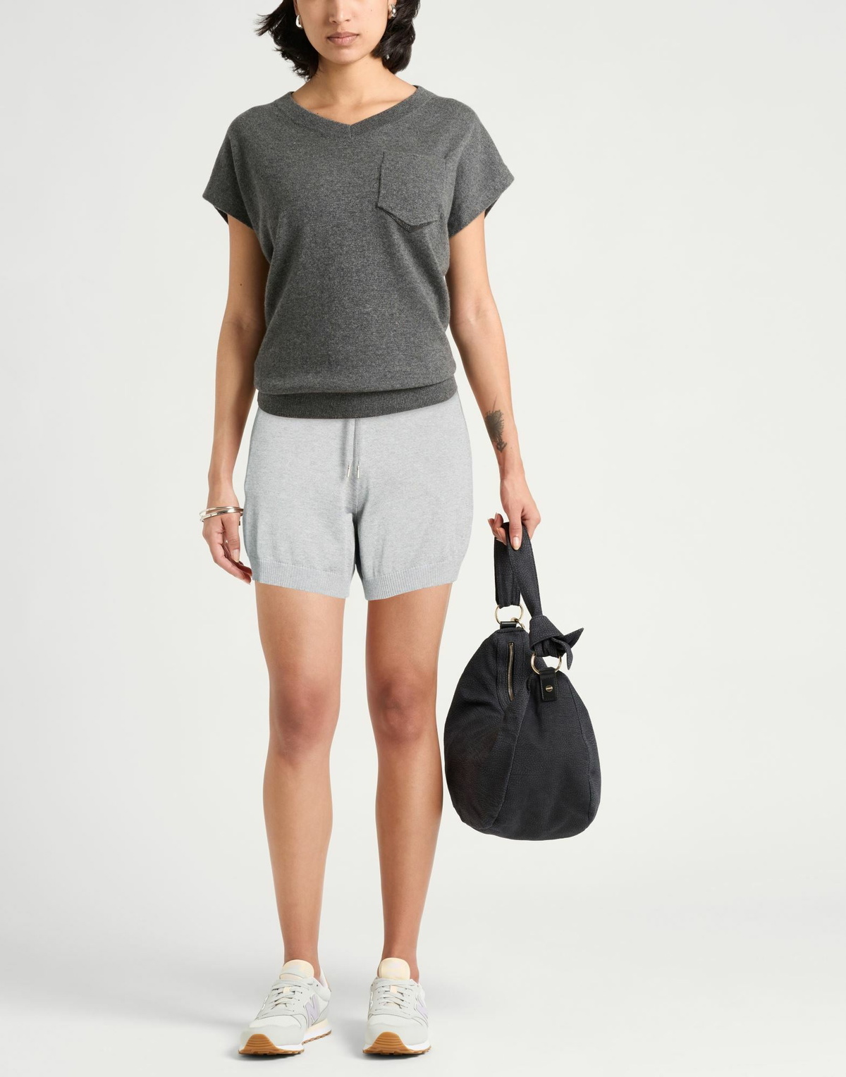 Peserico Womens Shorts & Bermuda Shorts in Grey