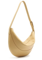 The Row Jouve Grained Leather Shoulder bag - Cream - One Size