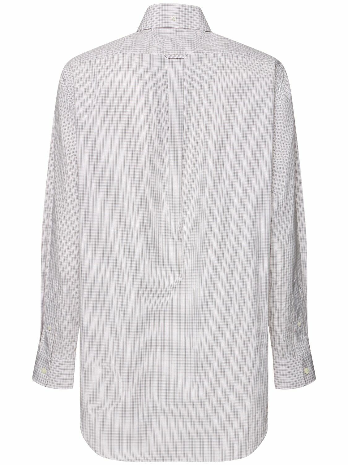 HED MAYNER Striped Cotton Shirt