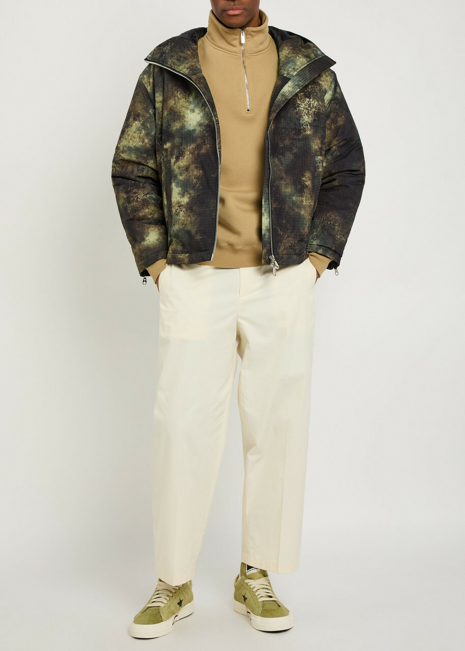 Cole Buxton Padded Printed Shell Jacket Multicoloured 1