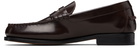 Paul Smith Brown Leather 'Lido' Loafers