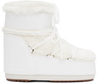 Moon Boot White Icon Low Faux Fur Boots
