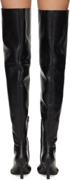 ALAINPAUL Black Pina Tall Boots