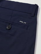 RLX Ralph Lauren - Straight-Leg Twill Golf Trousers - Blue