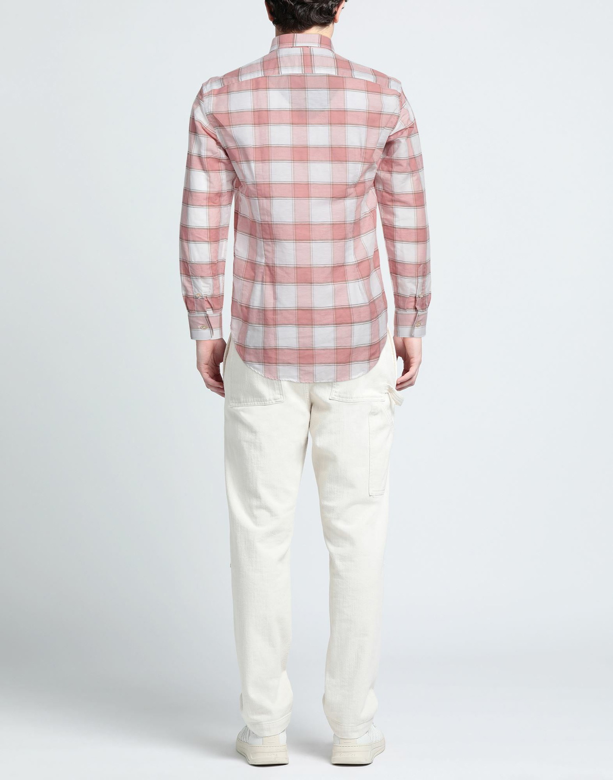 Eleventy Mens Shirt Antique rose