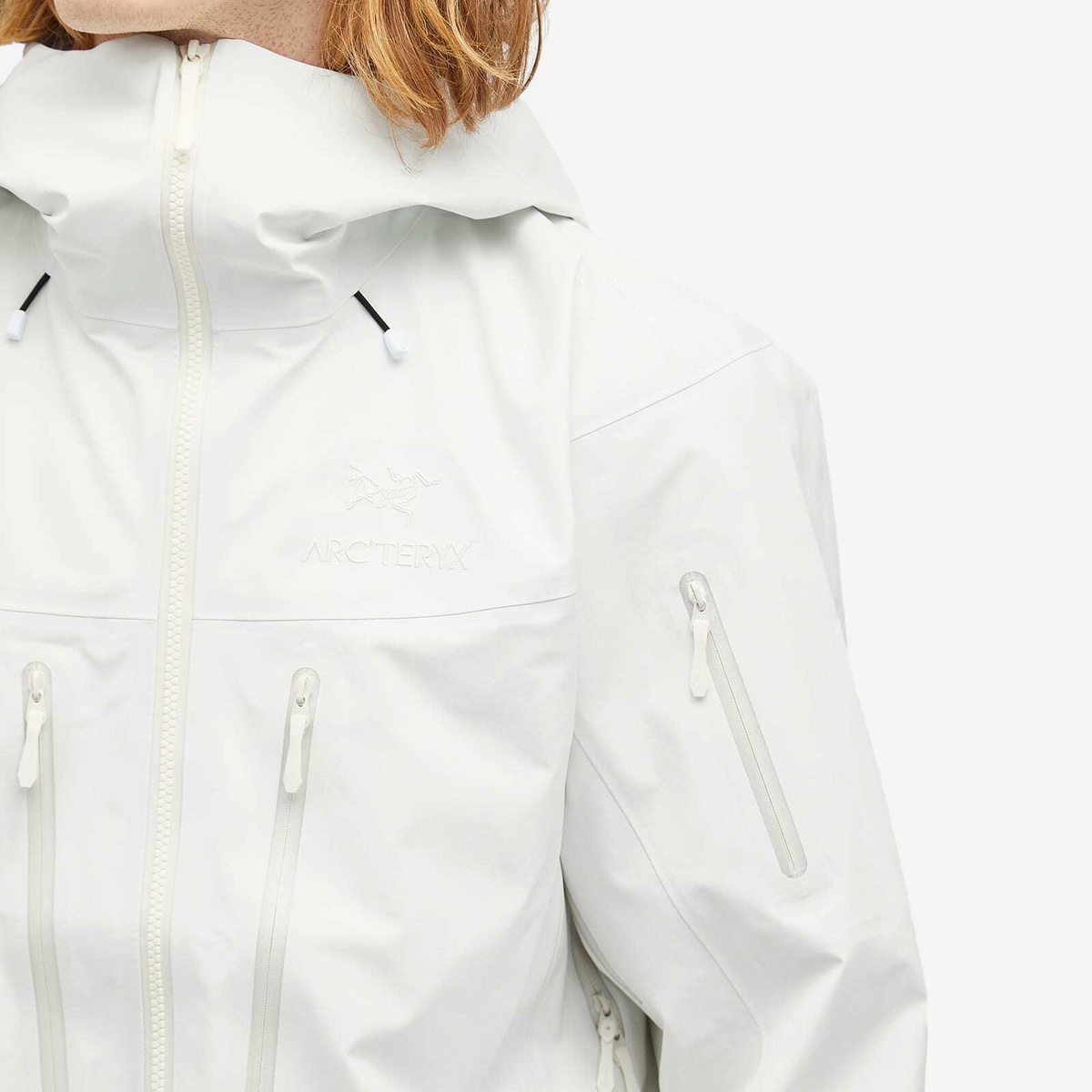Arc'teryx Men's Alpha SV Jacket in Whiteout Arc'teryx