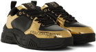 Versace Jeans Couture Black Speedtrack Sneakers