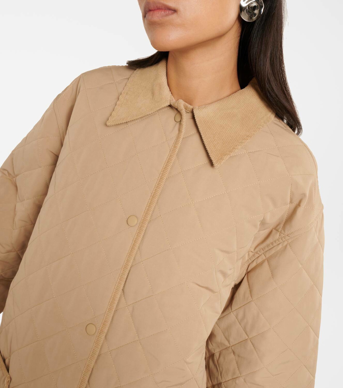 【TOTEME】Oversized Quilted Jacket Toteme Oversized quilted jacket Toteme