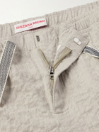 Orlebar Brown - Alex Straight-Leg Cotton-Blend Drawstring Shorts - Neutrals
