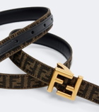 Fendi FF Zucca reversible belt