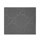 Gucci Men's GG Embossed Wallet in Grey