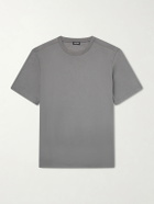 Zegna - Cotton-Jersey T-Shirt - Brown