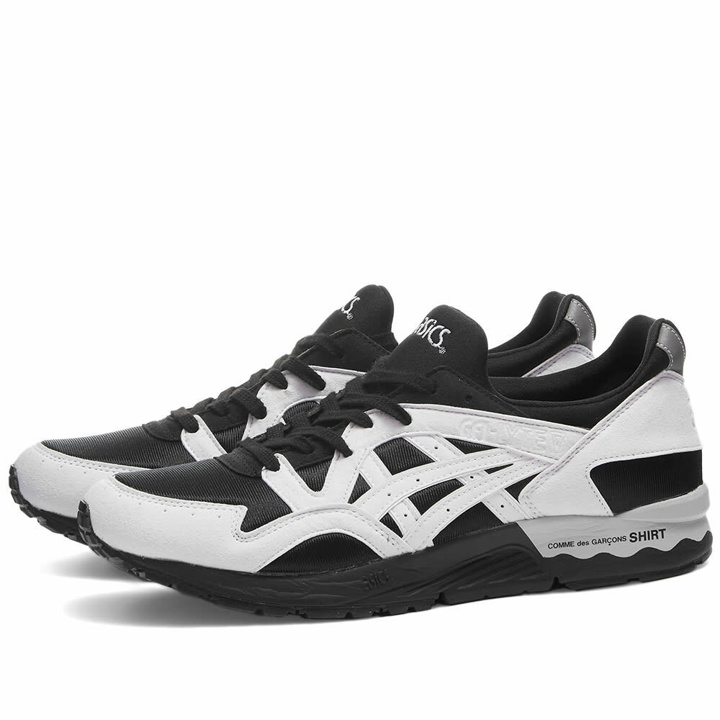 Photo: Comme des Garçons SHIRT x Asics Gel-Lyte V in Black