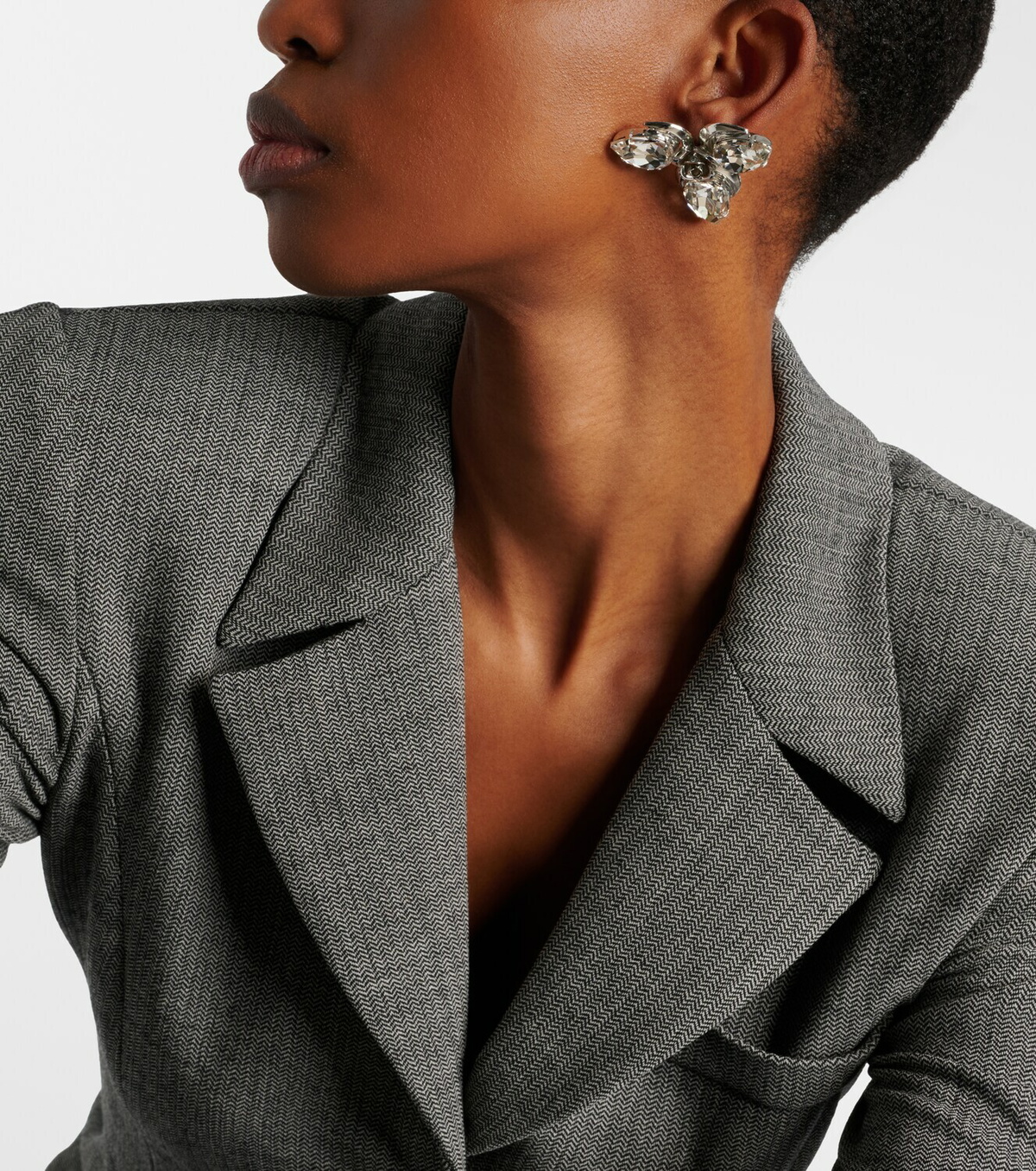 Magda Butrym Crystal-embellished stud earrings