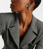 Magda Butrym Crystal-embellished stud earrings