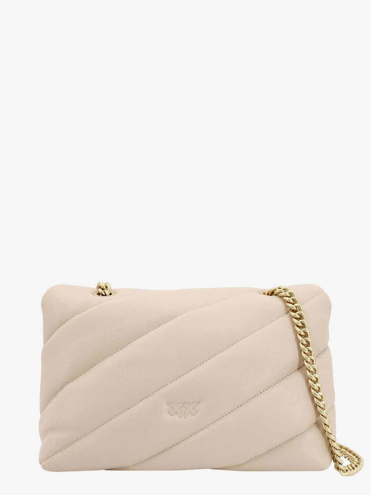 Pinko Beige Shoulder Bag Womens Pinko