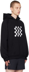 Manors Golf Black Eighteen Hoodie