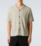 Le Kasha Gerone knitted cashmere polo shirt