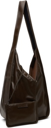 HEREU Brown Calella Crossbody Bag
