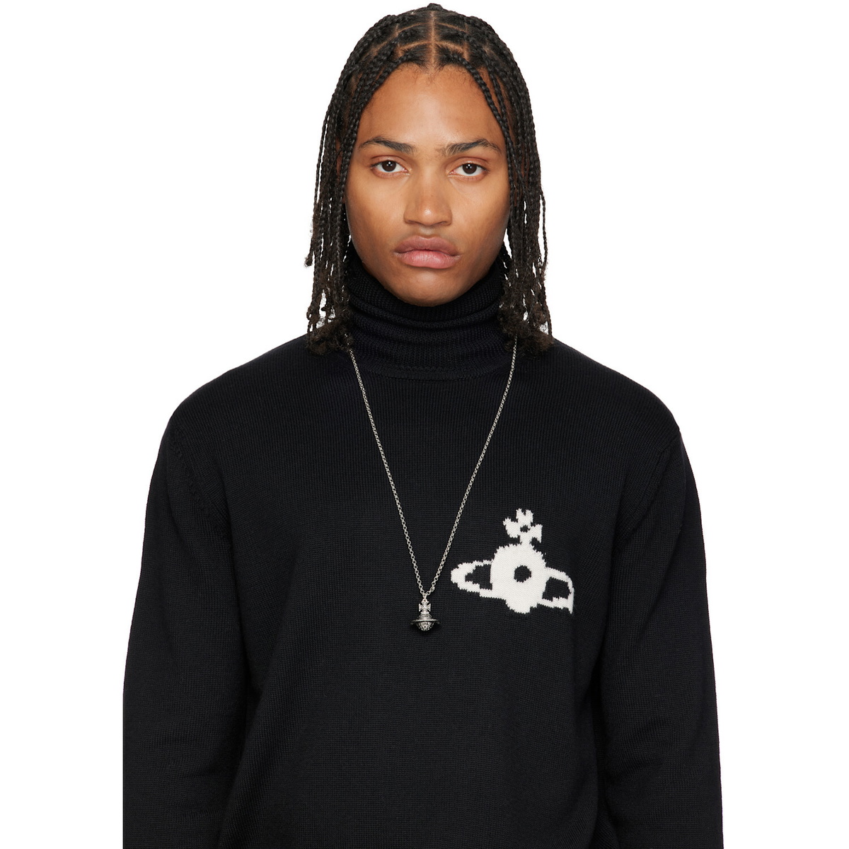 Vivienne Westwood Man Lancelot Orb Pendant Necklace