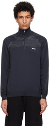 BOSS Navy Zandi Sweater