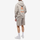 Air Jordan x Shelf Life Hoody in Enigma Stone/Total Orange